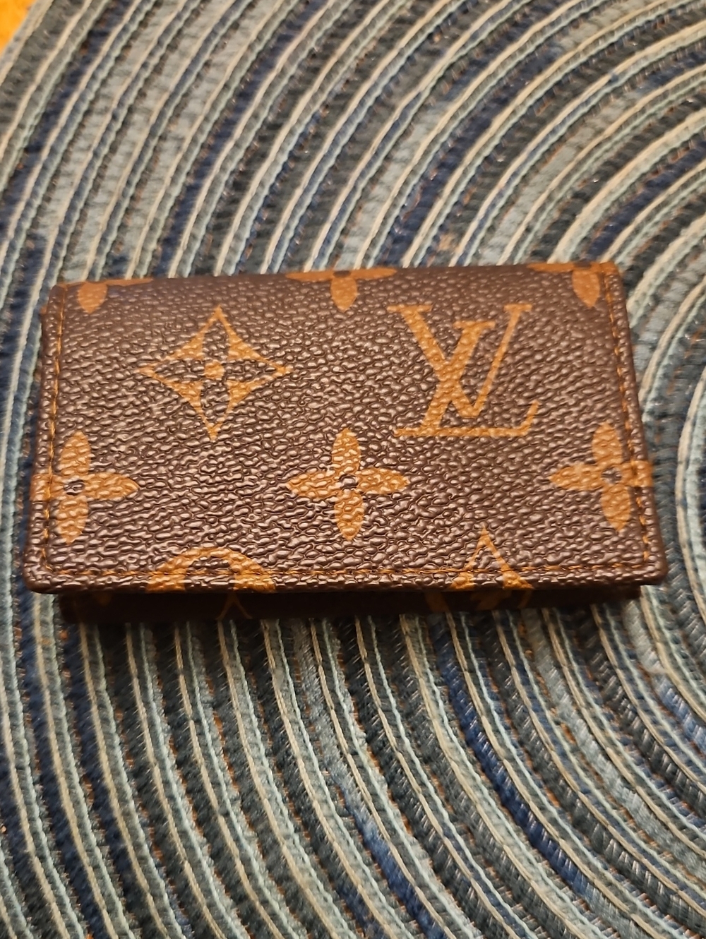 Louis Vuitton Monogram Key Holder in Brown and Tan